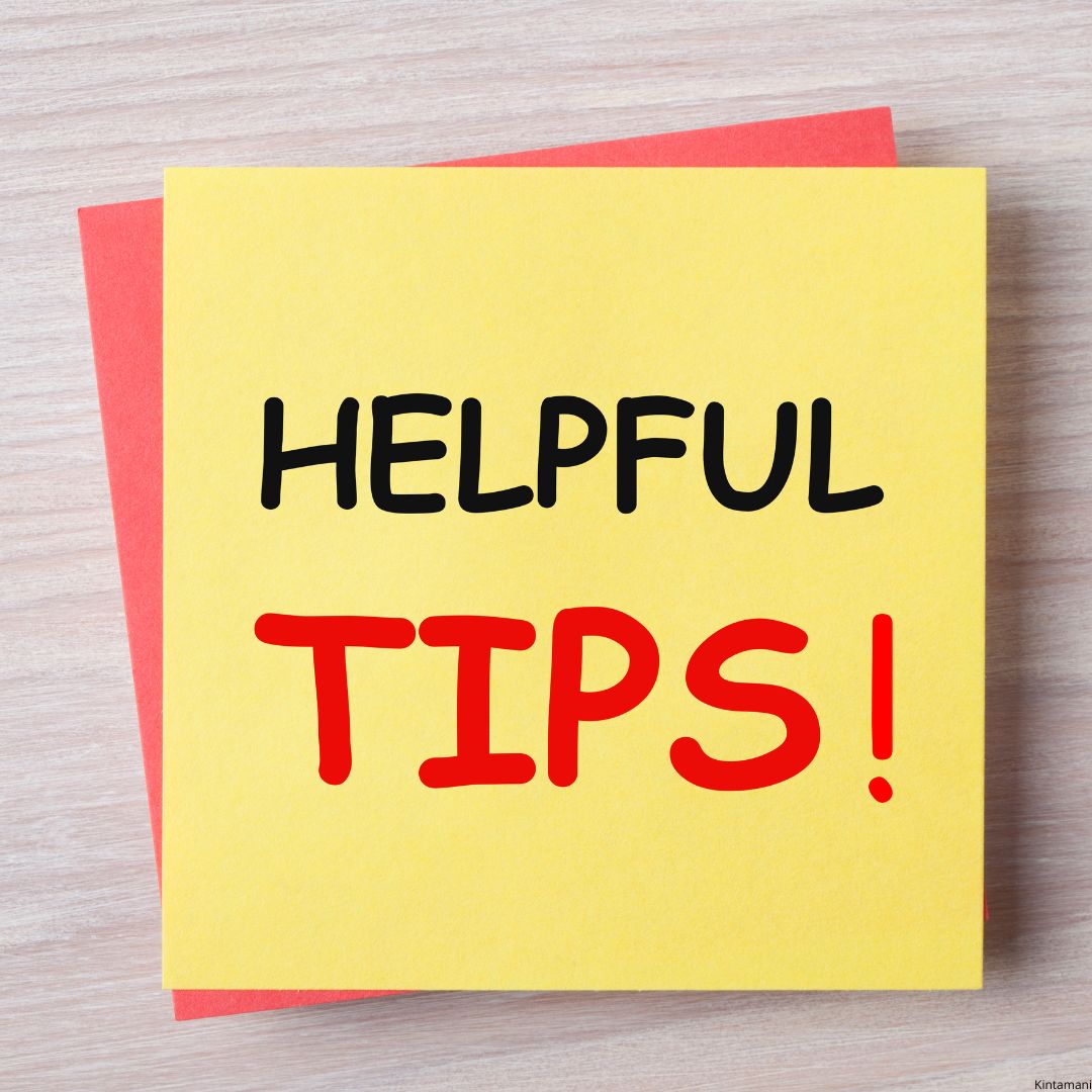 Gambar sticky note yang bertuliskan Helpfull Tips